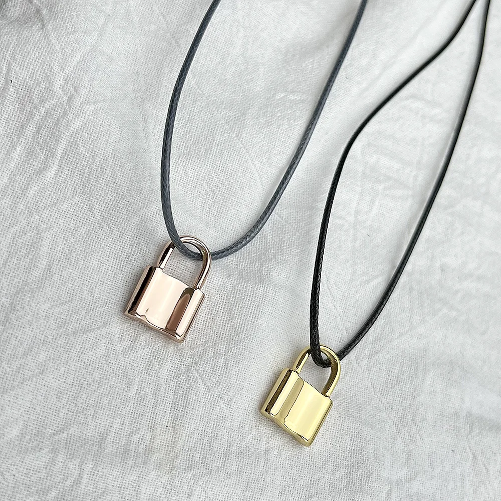 

Женское Ожерелье из нержавеющей стали с подвеской-замком