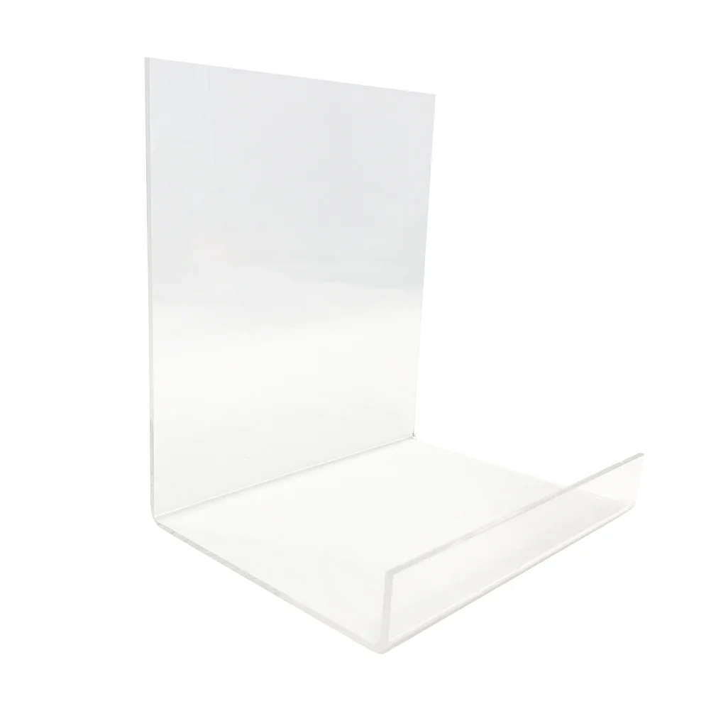 

2 шт., акриловые подставки для книг, простые в использовании