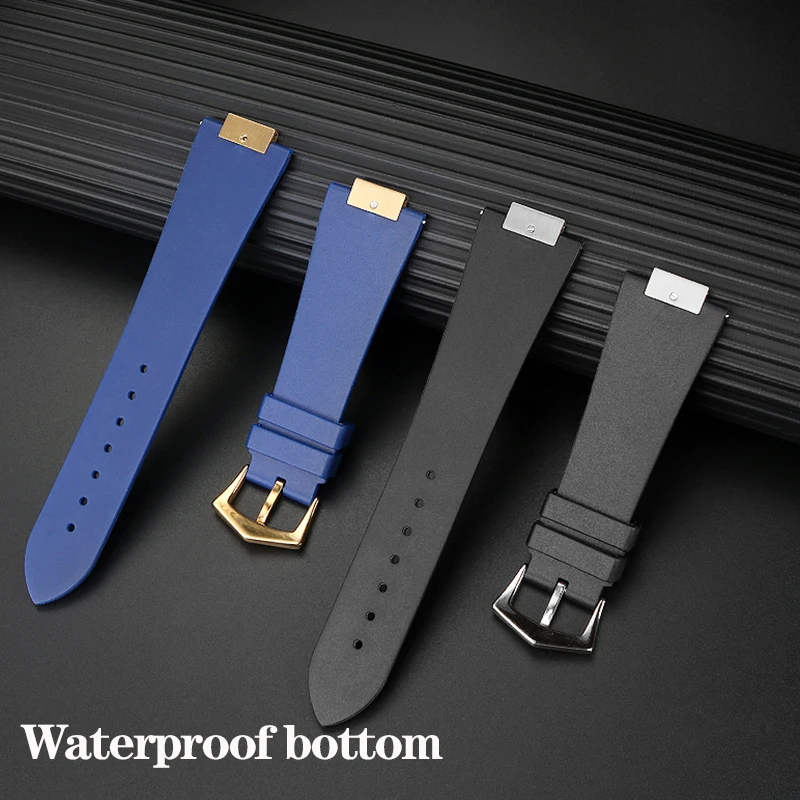 Quality Silicone Watchband For Pa-tek Philippe Sport Elegant Nautilus Series 5711/5712/5980 Waterproof Watch Strap Bracelet Male enlarge
