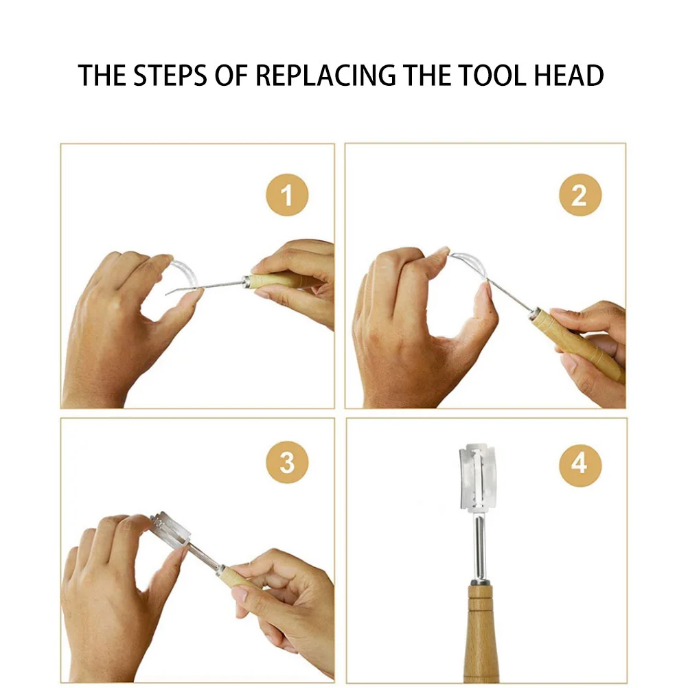 Измельчитель для теста и муки мешалка выпечки 5 лезвий 1 комплект |