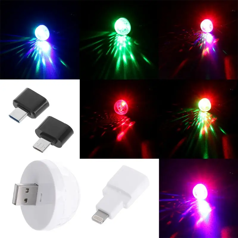 

Mini USB LED Light Car Interior Decorative Light Auto Atmosphere Ambient Lamp Automotive Lighting Products