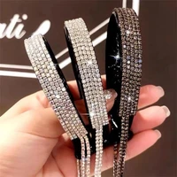 1pc shining rhinestone hairpin hair claws retro crystal hair clips nest twist clip ponytail headwear women accessories for girls