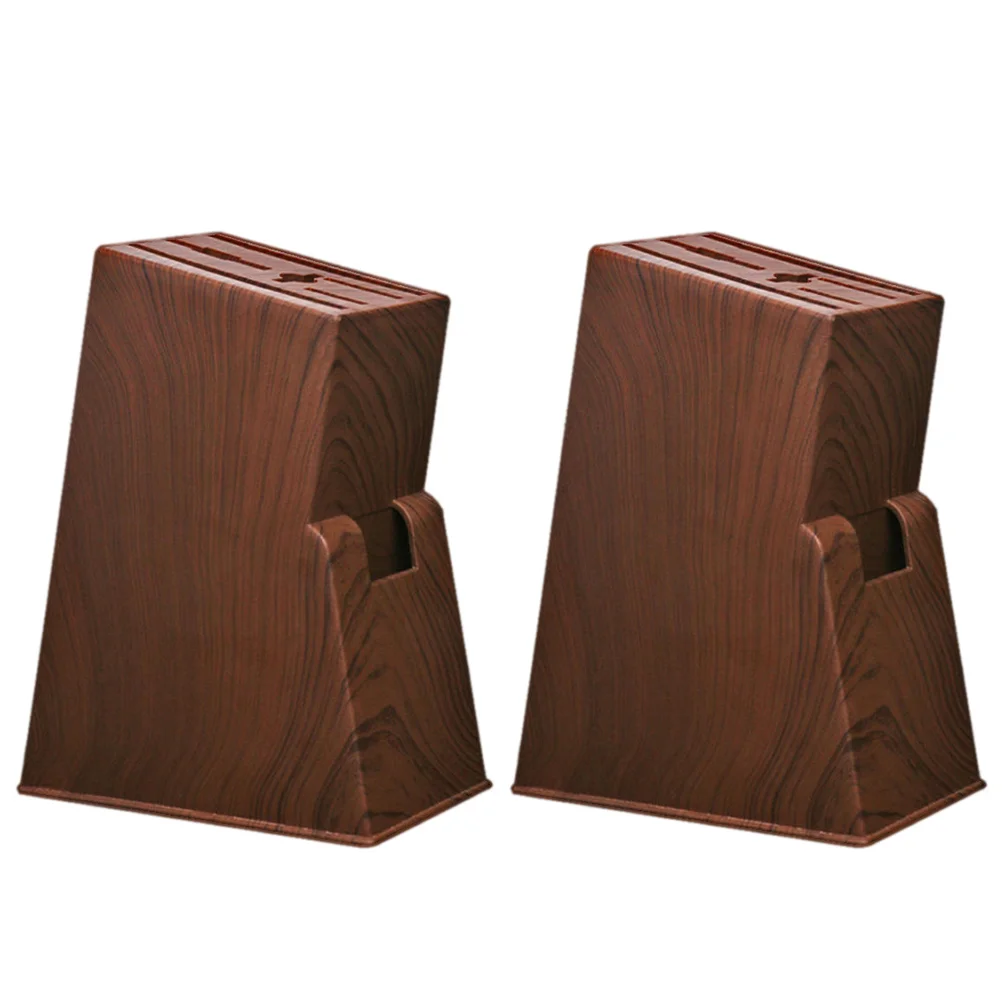 

2pcs Kitchen Block Storage Holder Home Organizer