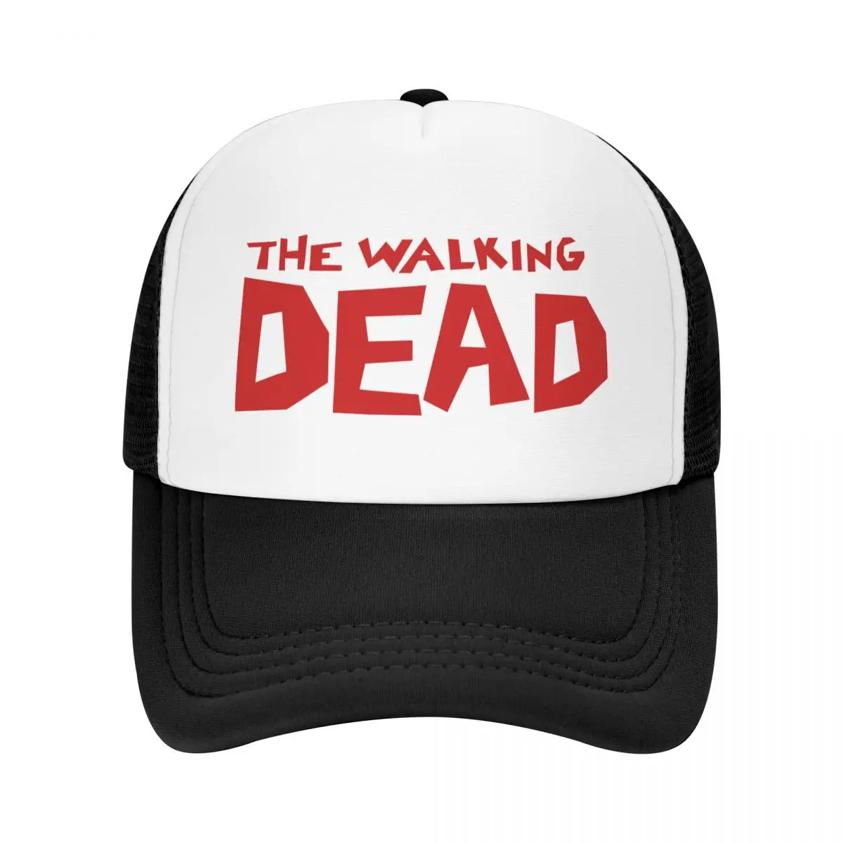 

Fashion Unisex The Walking Dead Trucker Hat Adult Horror Zombie TV Show Adjustable Baseball Cap Women Men Outdoor Snapback Caps