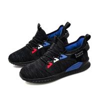 2022 fashion black sneakers for men comfortable breathable walking shoes mesh lightweight summer running shoes mens sneakers