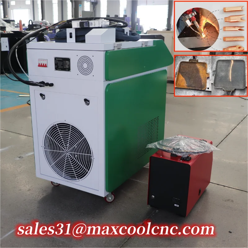 Лазерный сварочный аппарат 3000 Вт двухпроводной прочная обшивка поверхность