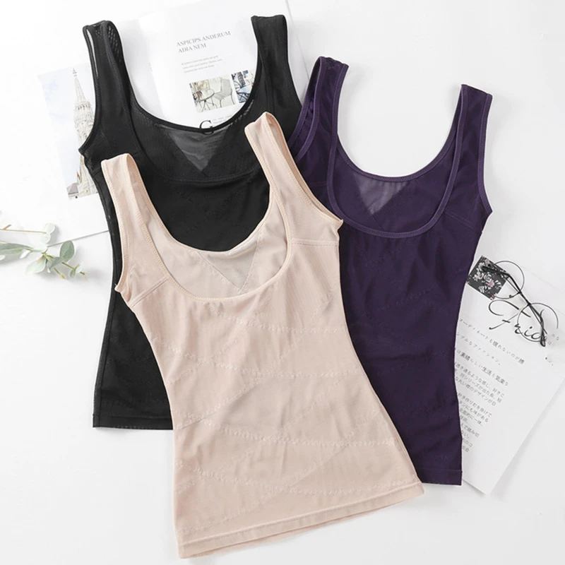 

Slim Waist Corset Shapewear Body Shaping Tops Vest Body Shaper Cami Tummy Control Slimming Underwear Shaper Faja Entera Mujer