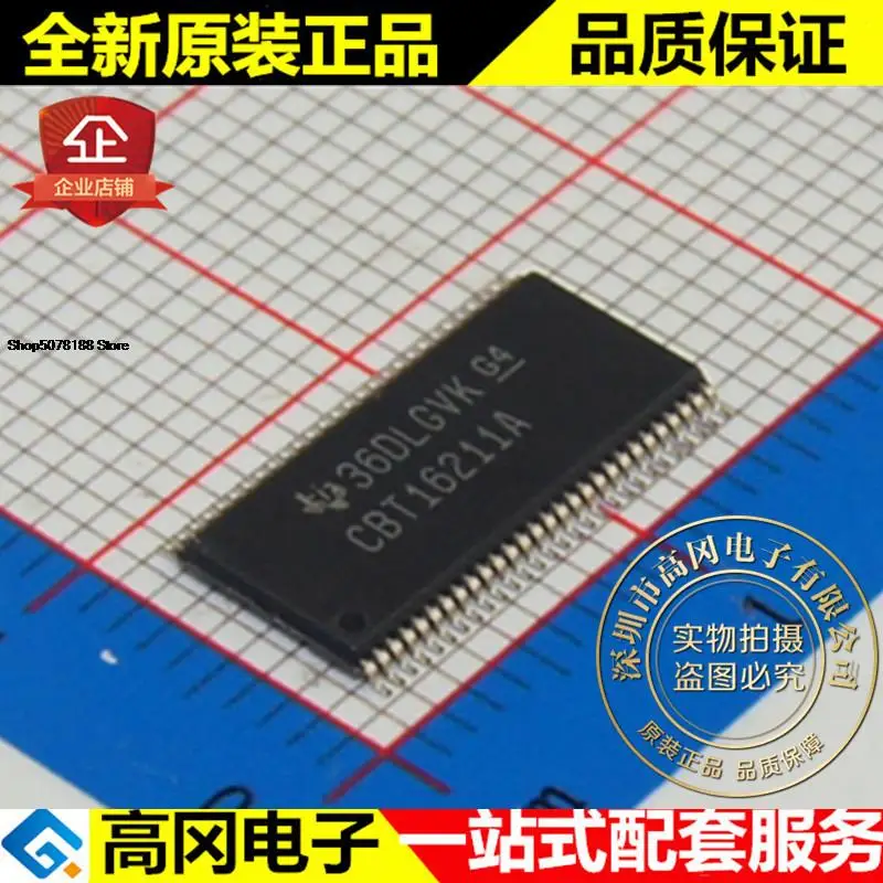 5 шт. SN74CBT16211ADGGR CBT16211A TSSOP56 TI (art.: 3a35c5fa0d2) - 3a35c5fa0d2