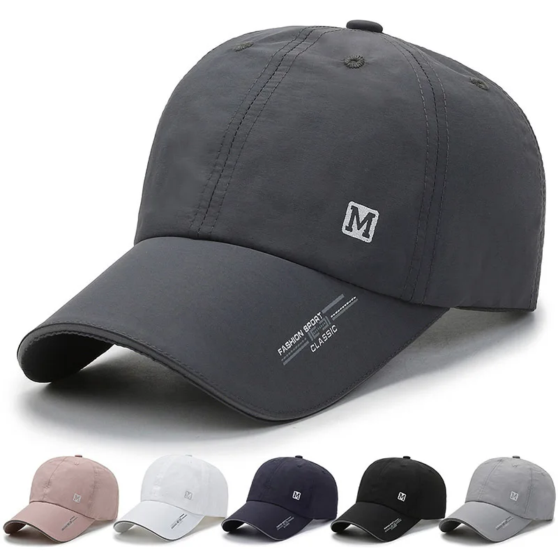 

High Quality Solid Baseball Caps for Men Outdoor Cotton Cap Bone Gorras Casquette Homme Men Trucker Hats Dad Hat