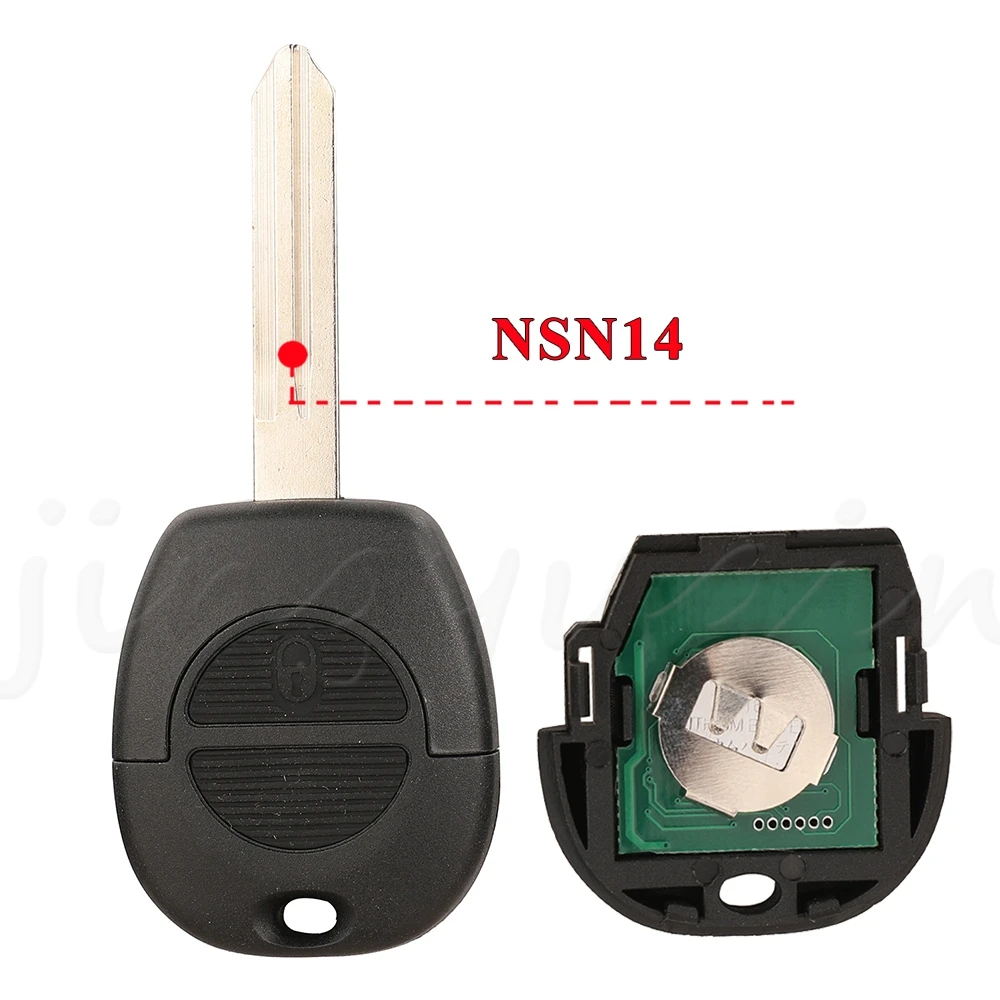 

Jingyuqin 28268-8H700 2BT пульт дистанционного управления автомобильный брелок 433 МГц для Nissan Patrol Navara X-Trail Serena Primera Micra Almera без чипа