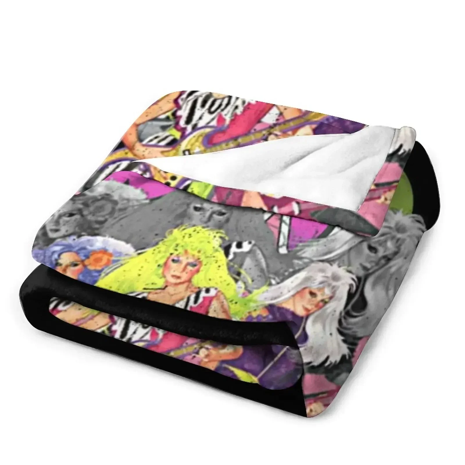 Джем Ретро и голограммы Плед на диван Одеяла для кровати