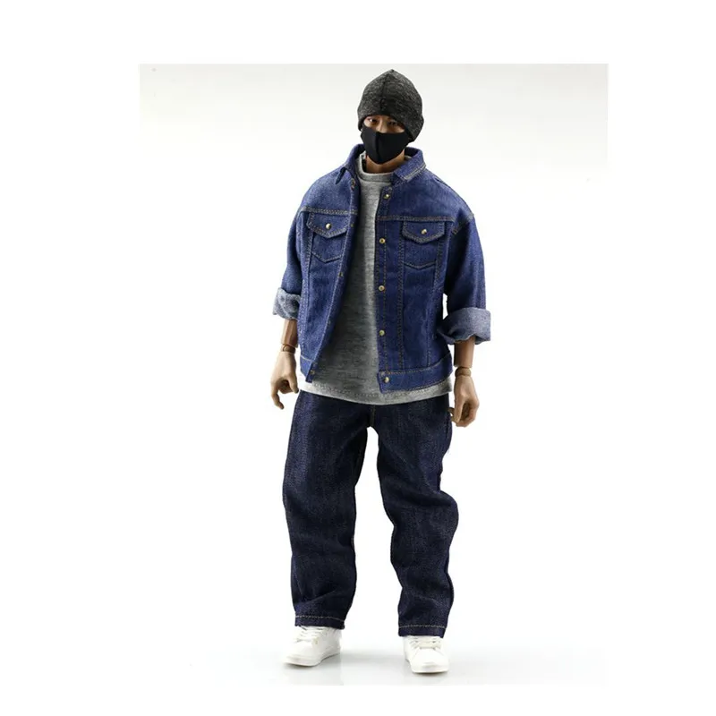 Экшн-фигурка Мужская в масштабе 1:6 из денима