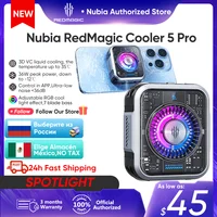 Магнитный кулер RedMagic 5 Pro VC, охладитель для смартфонов с жидкостью, игровой охлаждающий вентилятор для Red Magic Iphone 15 Pro Max, Xiaomi, Ipad