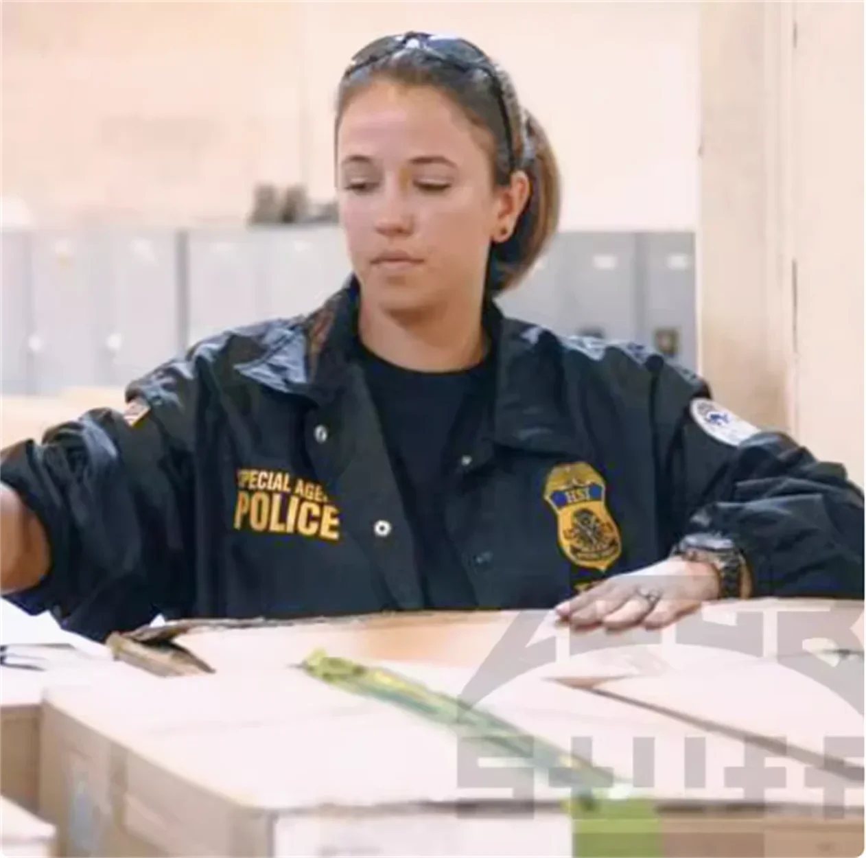 Тактическая идентификационная ветровка агента безопасности США