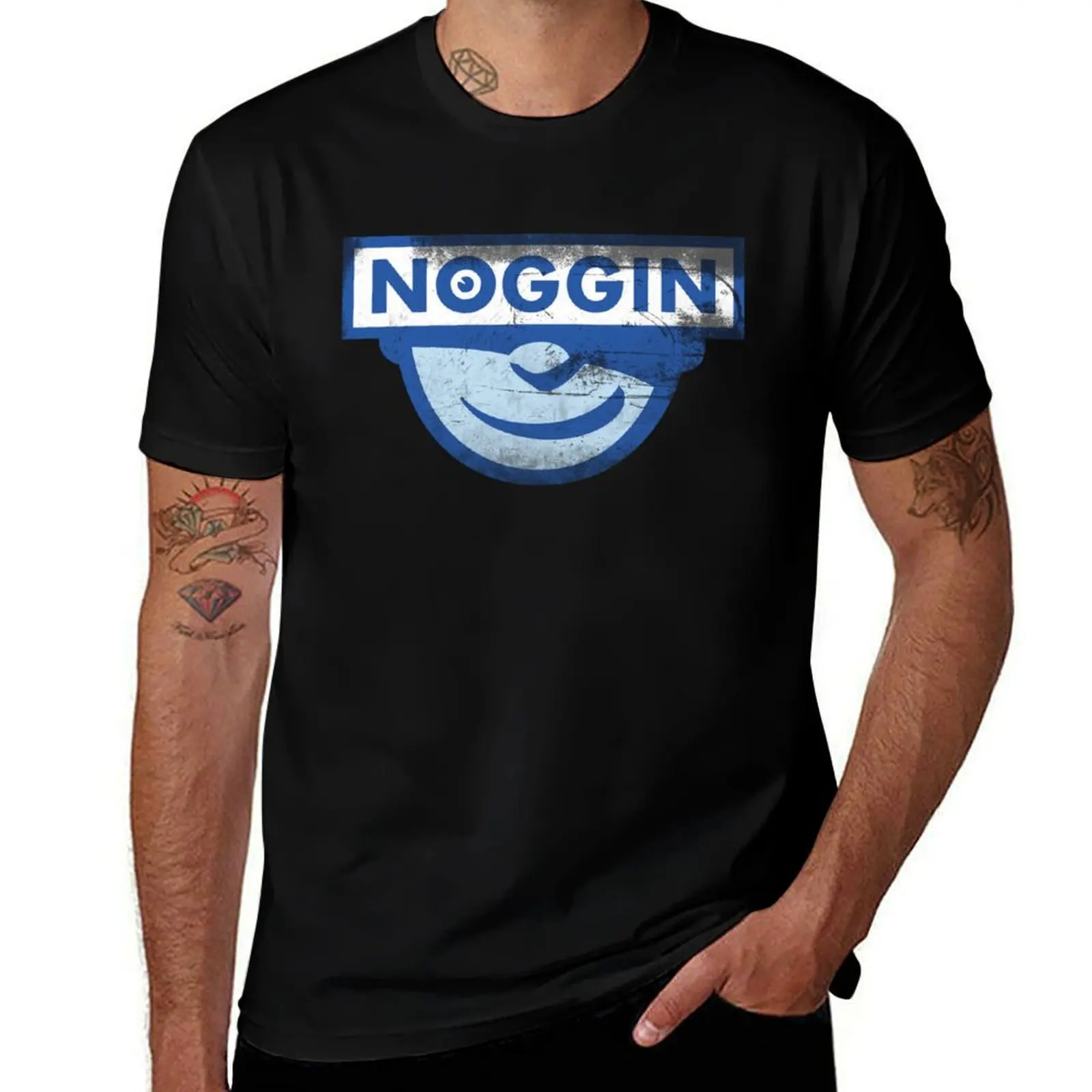 Фото Футболка NOGGIN для повседневной носки, однотонная, с коротким рукавом. №1