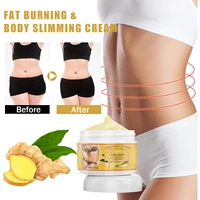 50g massage body toning slimming gel loss weight shaping detox burning fat ginger cream health care muscle relaxation therapy