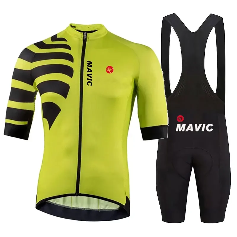 Летняя горячая распродажа Rx Mavic 2025 Велосипедный комплект с короткими рукавами Ropa