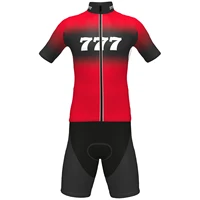 2022 new summer team mens cycling jersey 9d bike shorts suit quick dry bicycle jersey