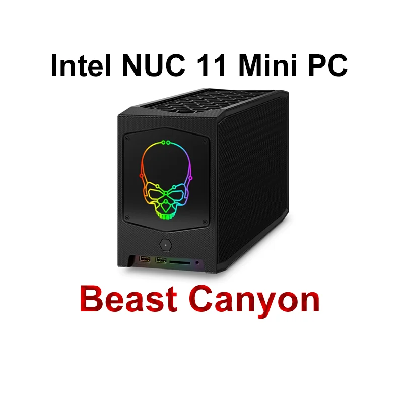 Intel Beast Canyon NUC11BTMi7/i9 Game Computer ITX Host i9-11900KB Supports Dedicated Graphics Card No Memory Mini Host