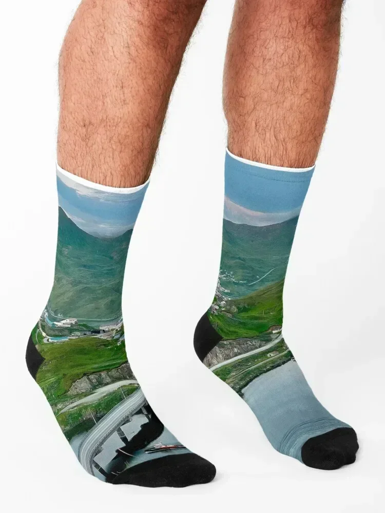 Носки AleutianLife Unalaska Forever / Bridge to the Other Side забавные носки подарки обувь в стиле хип-хоп