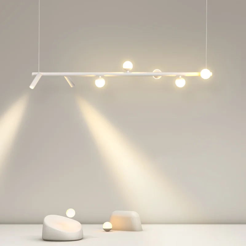 

Chandelier Led Art Pendant Lamp Light Room Decor Nordic home dining lustre hanging ceiling fixture indoor