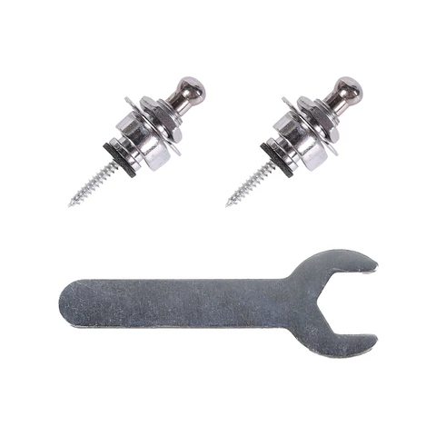 2 шт. быстросъемные замки для гитары, металлические замки для акустической электрогитары, басового ремешка, фиксирующий штифт, ключ стреплок