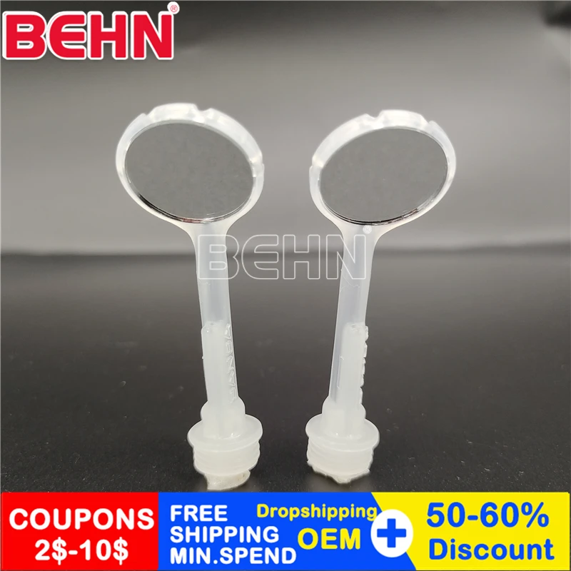 Низкая цена стоматологическое зеркало ручка из нержавеющей стали силиконовая