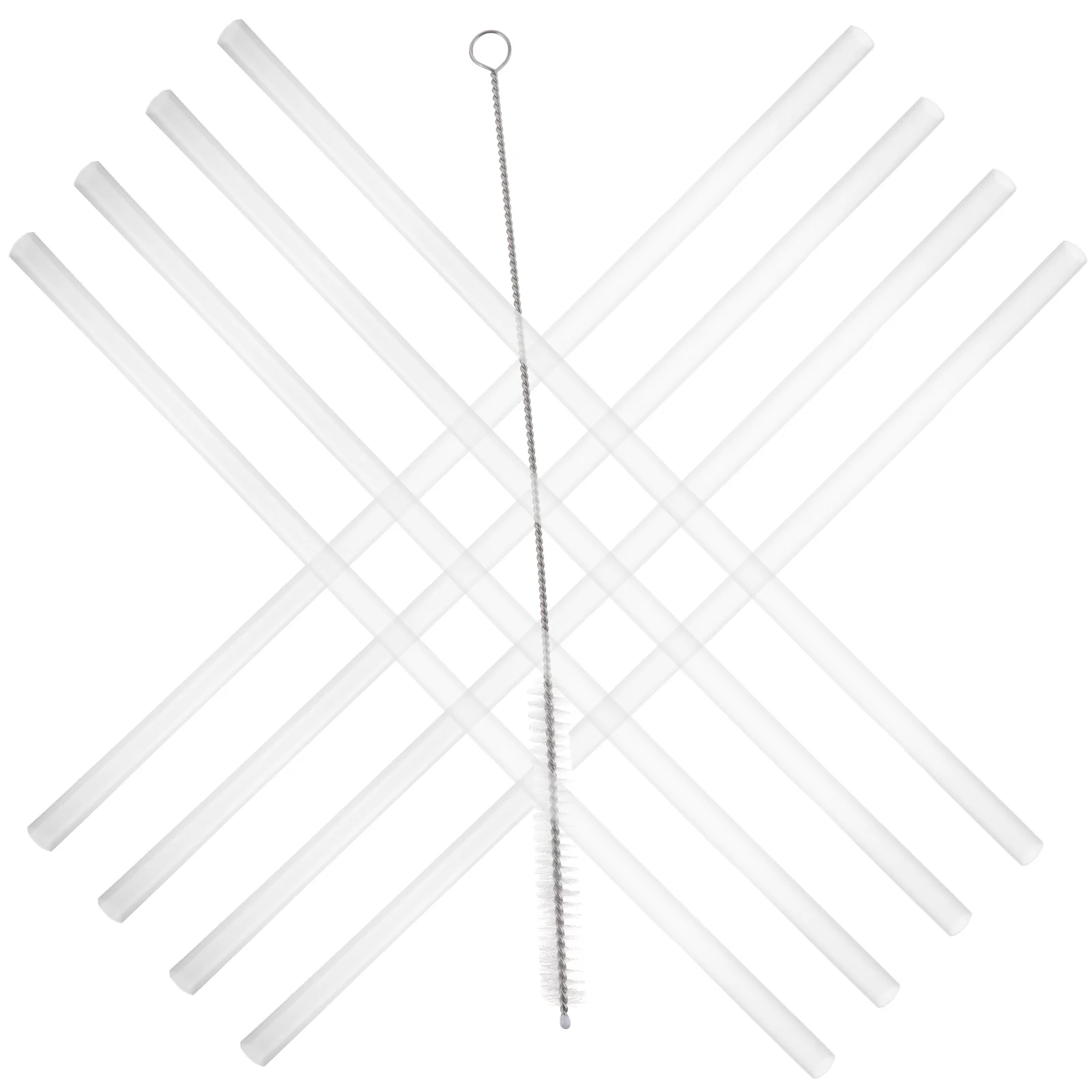 

Water Bottle Juice Straws Pe Decorative Simple Modern Replacement Household Drinking Plastic Reusable