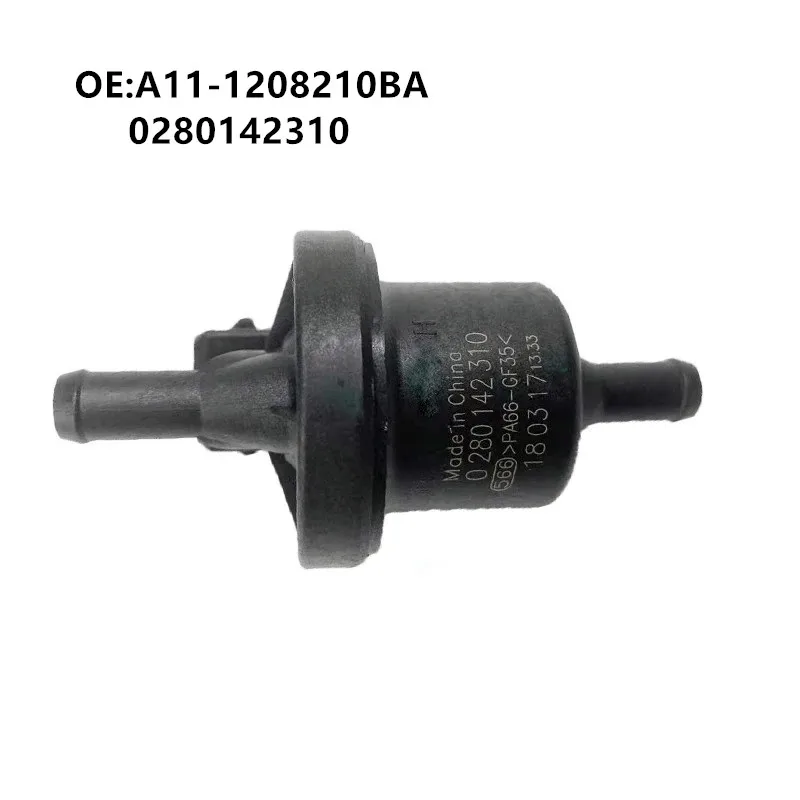 Фото Соленоид угольной канистры для Chery Tiggo QQ Sweet QQ6 Arrizo7 Kimo Amulet Bonus Fora A1 A3 A5 Carbon Электрический магнитный клапан №1