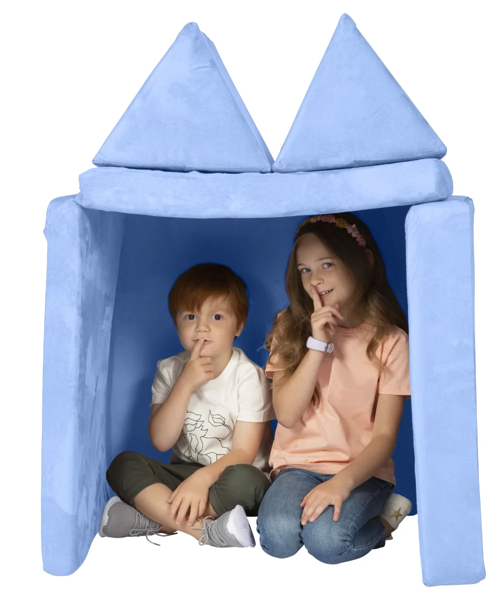 

Customizable Kids Play Foam Couch Available In Multiple Colors