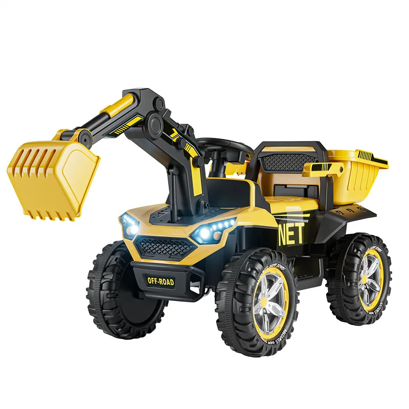 

Oversized Electric Excavator Children's Electric Boys‘ Charging Outdoor Toys Engineering Car Riding Vehicles for Kids In Ride On