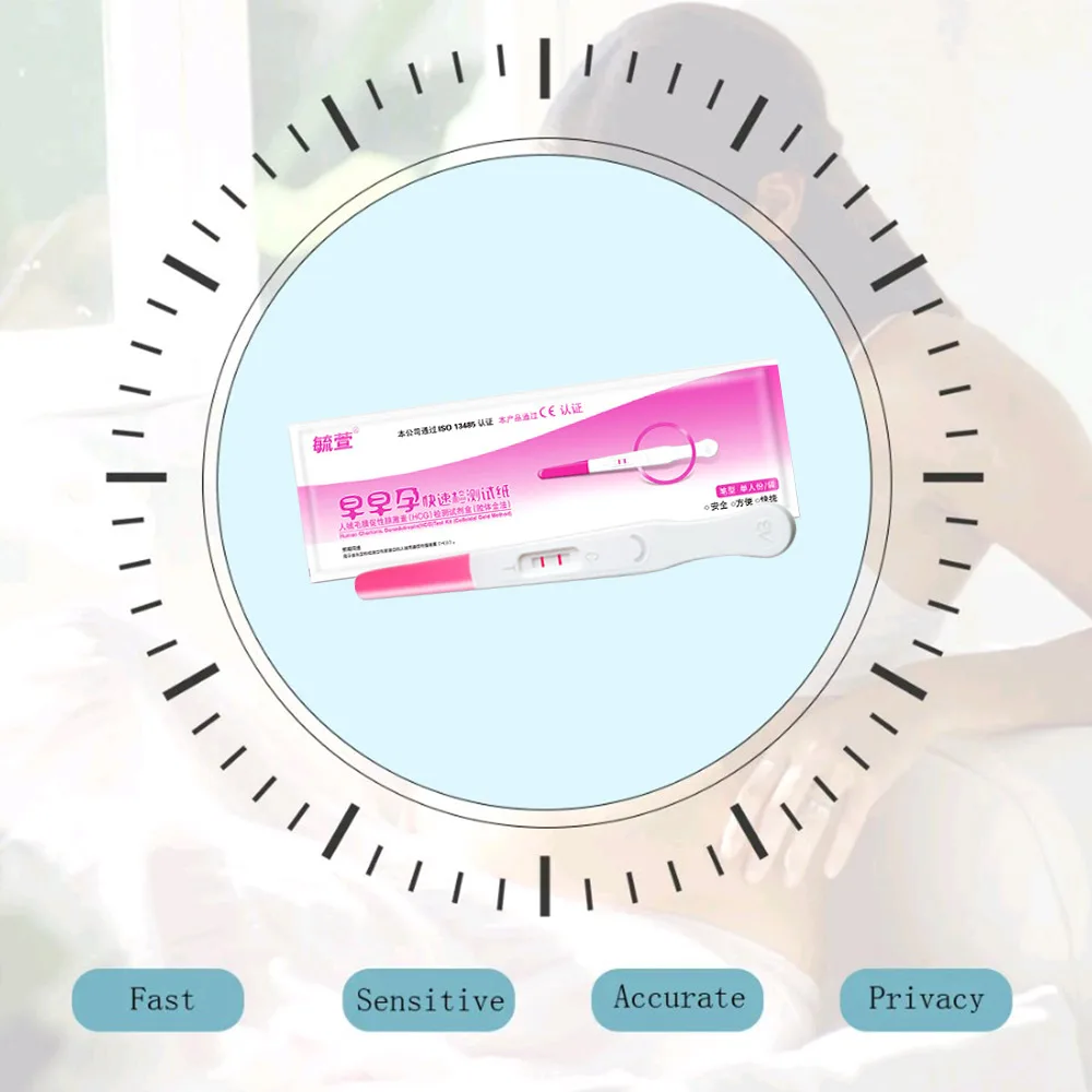 10 шт. комплект для тестирования HCG тест на раннюю беременность более 99% точность