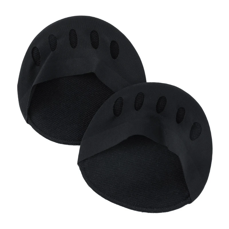 

652F Women Summer Ice Silk Forefoot Pads Ultra-Thin Invisible High Heels Half Insoles Breathable Anti-Slip Half-Toe Protector 5