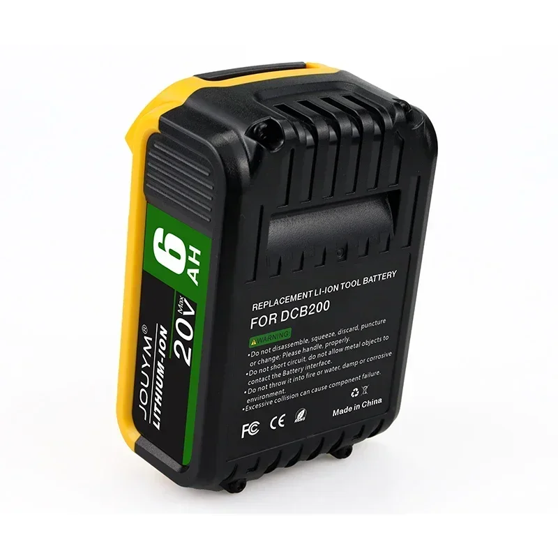 Аккумулятор 20 в Ач для беспроводных электроинструментов Dewalt DCB200 DCD DCF DCG серии