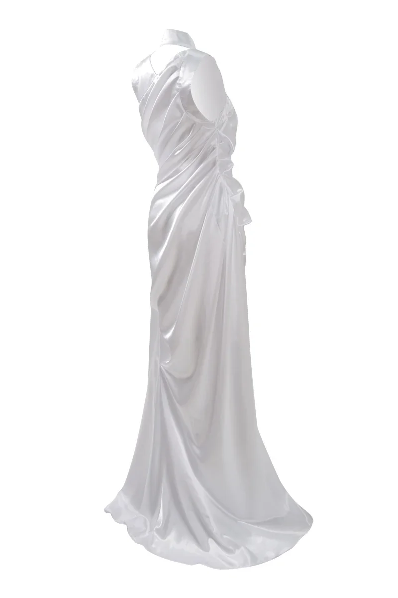 Аниме Косплей Lunafreya Nox Fleuret Luna повседневные Костюмы Принцесса вечернее платье