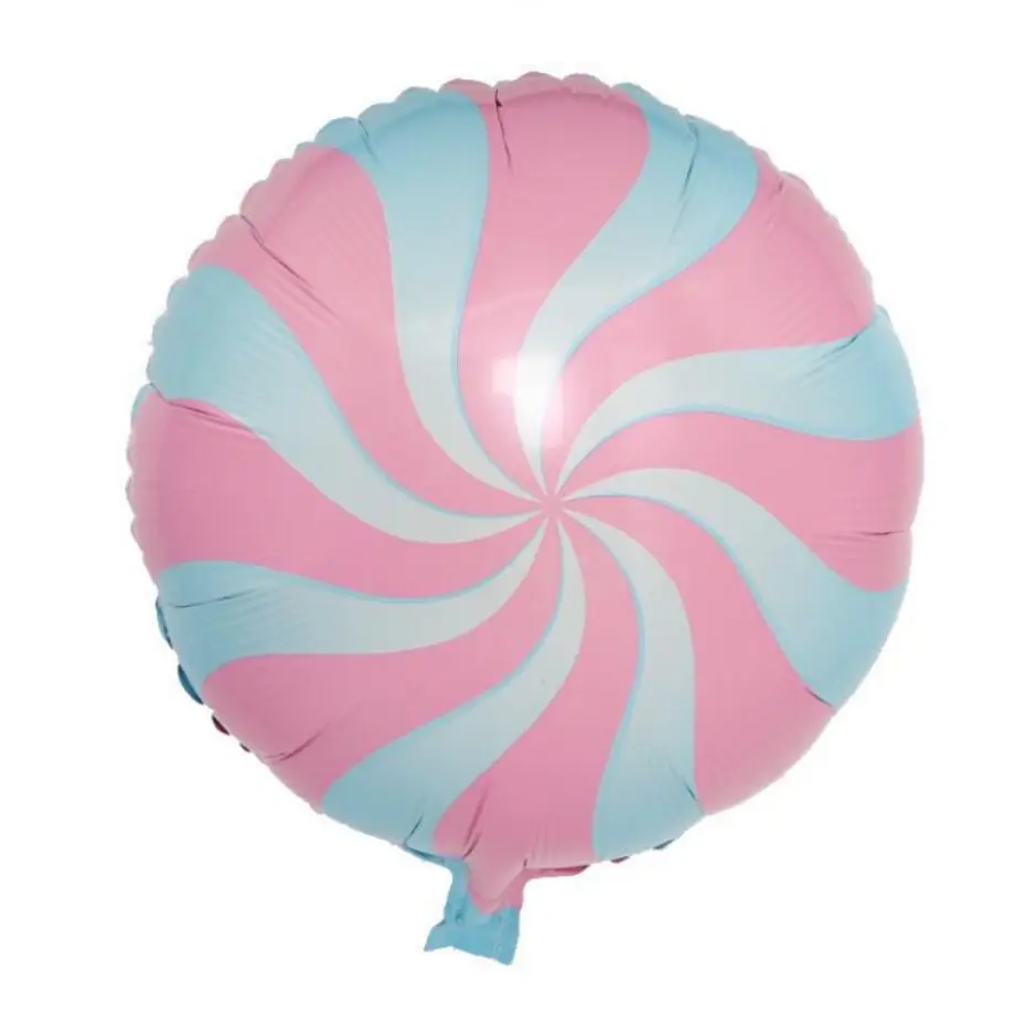 

18-дюймовый карамельный алюминиевый шар для детского дня рождения, фотодекоративный шар, леденец, воздушный шар из алюминиевой фольги, детский Гелиевый шар