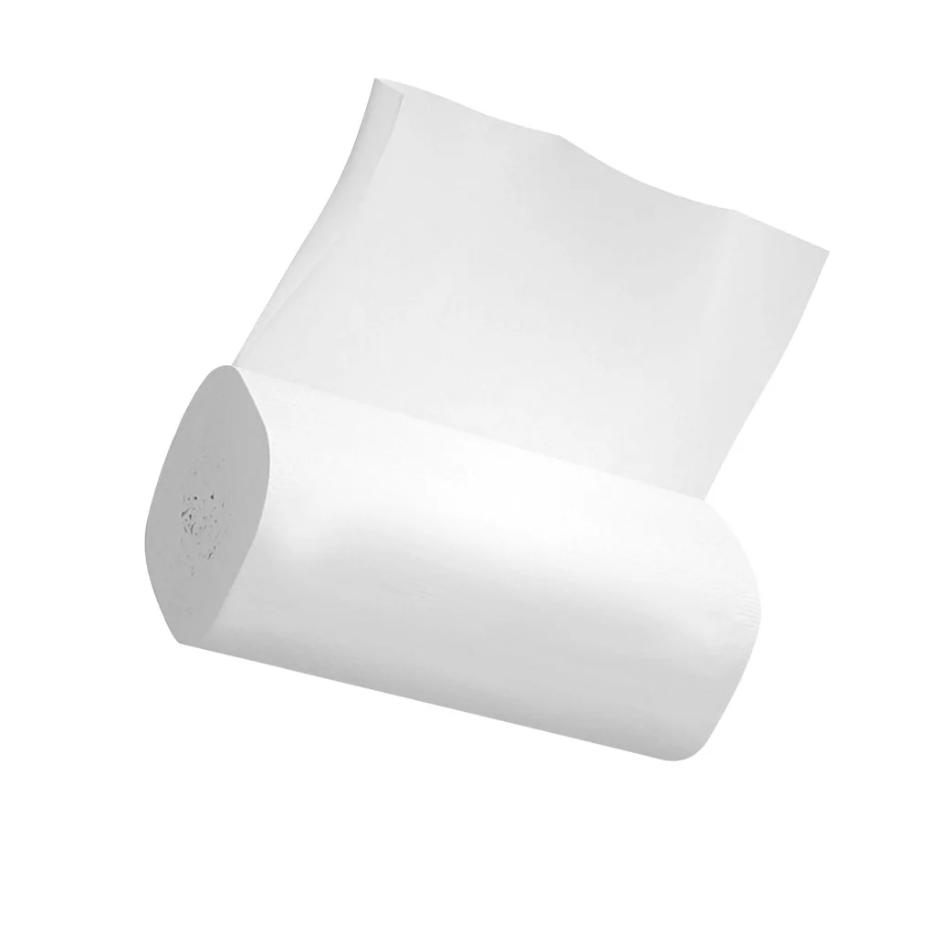 

Toilet Paper Roll Home Hotel Restaurant Bathroom Washroom Soft Tissue Roll Wood Pulp Paper 4 Rolls