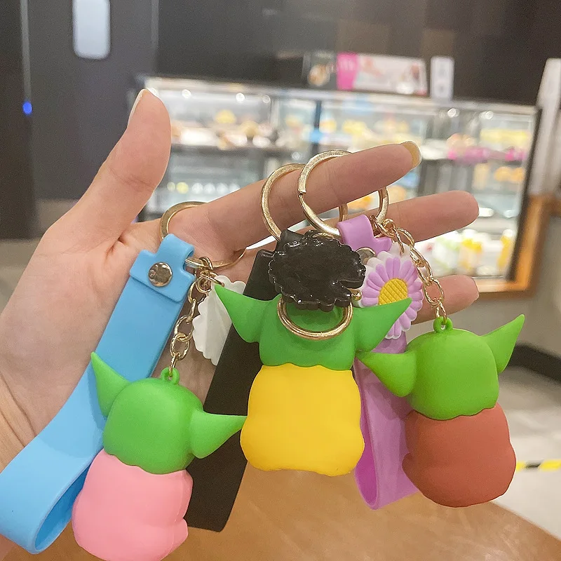 Брелки для ключей Звездные войны брелок мандалор человек Малыш йода креативная