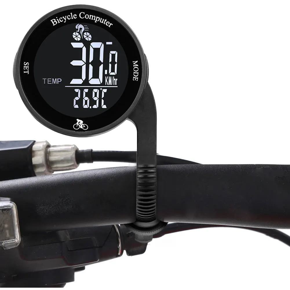 

Waterproof Wireless Bike Computer Bicycle Odometer LCD Screen Cycling Speedometer Mountain Bike Speedo Meter 4 Bicycle Accessory