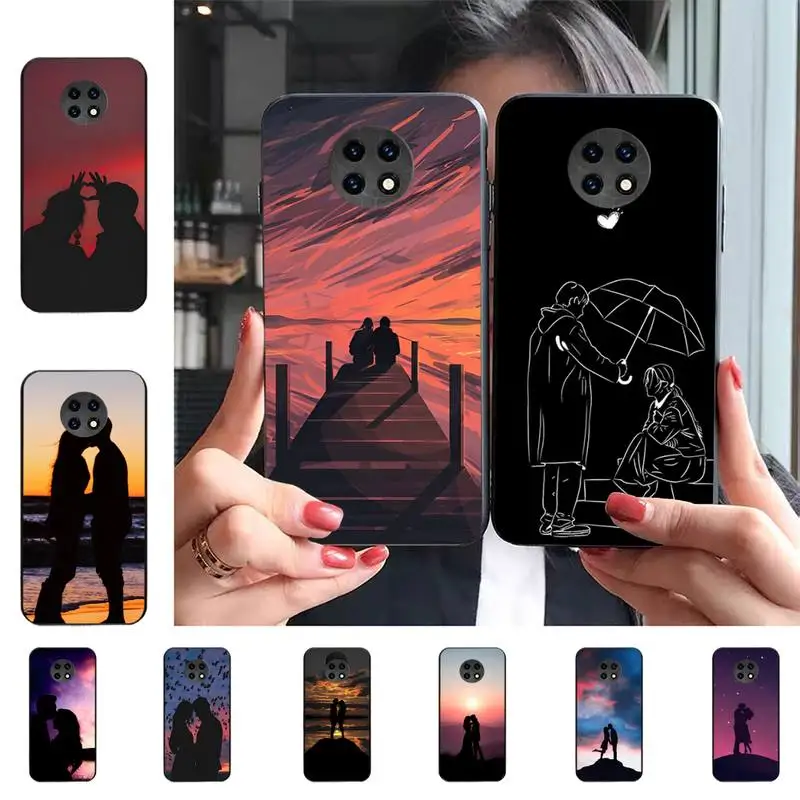 

GUESS Photo of lovers Phone Case for Samsung S20 lite S21 S10 S9 plus for Redmi Note8 9pro for Huawei Y6 cover