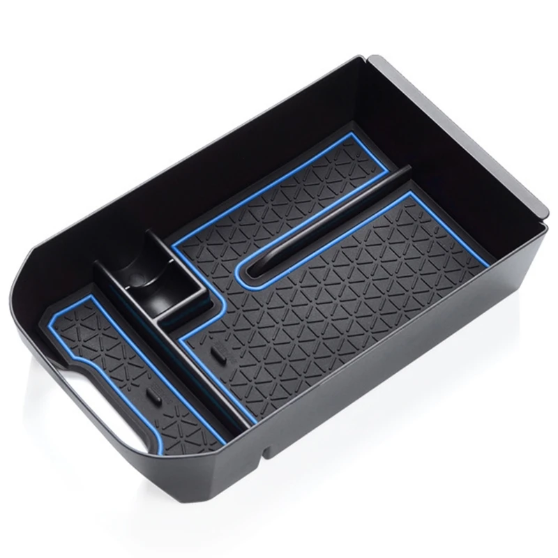 

Автомобильная центральная консоль J60F для RAV4 2019-2020, лоток для хранения, противоударный автомобильный внутренний скрытый Органайзер, автомоб...