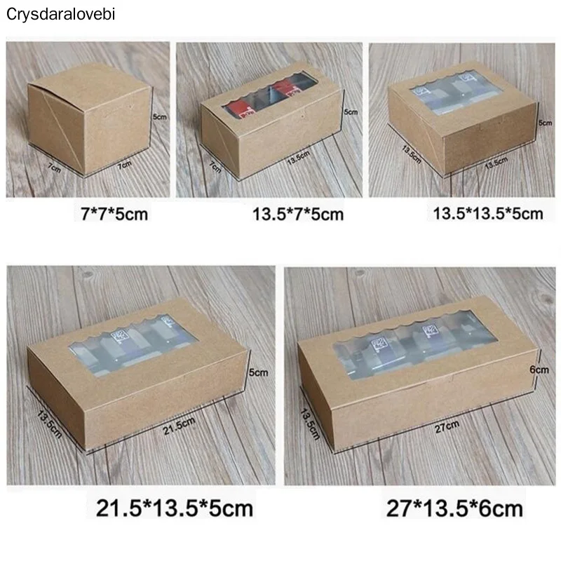 20 шт. коробка из крафт-бумаги для украшений | Дом и сад