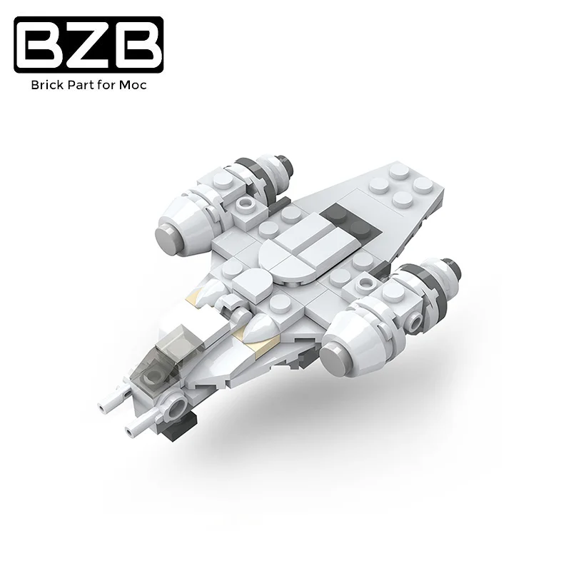 

Конструктор BZB MOC для детей и мальчиков, военный спецкорабль, Звездный призрак, космический корабль, модель детского автомобиля, подарок