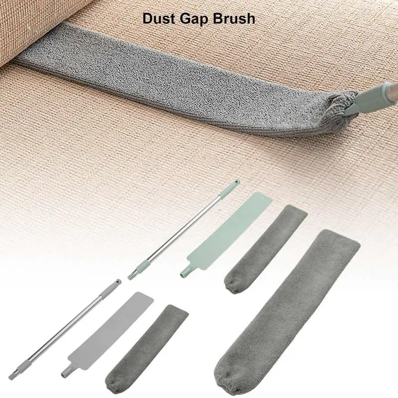 

With Long Removal Dust For Cleaning Microfiber Cleaner Under Gap Brush Detachable Handle Appliance Mop Duster Home Dust Broom