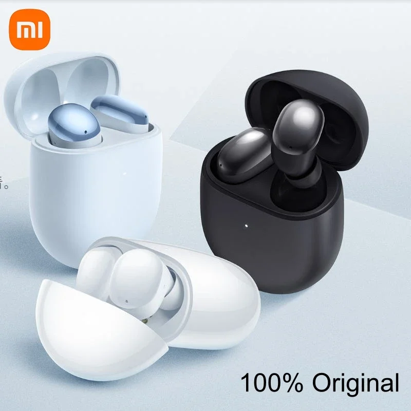 

Xiaomi Redmi Buds 4 Earphones TWS Bluetooth 5.2 Noise Cancelling 2 Mic Wireless Headphone 30 Hours Battery Life