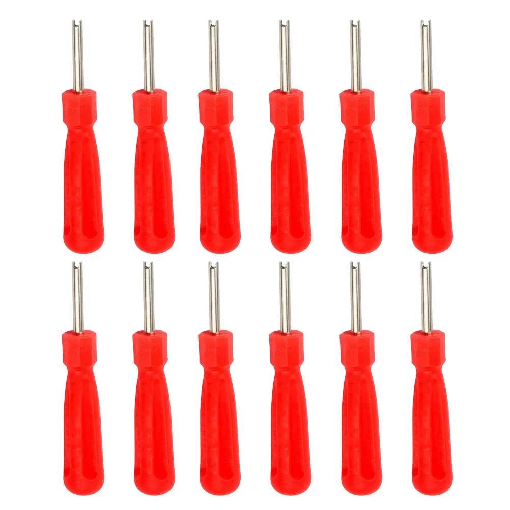 

24 Pcs Valve Stem Core Remover Demolition Screwdriver Repair Tool Electrocar Tire Removal