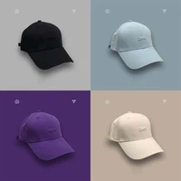 spring summer fashion personality letter solid color man woman motion outdoors breathable comfort adjustable hip hop duck cap