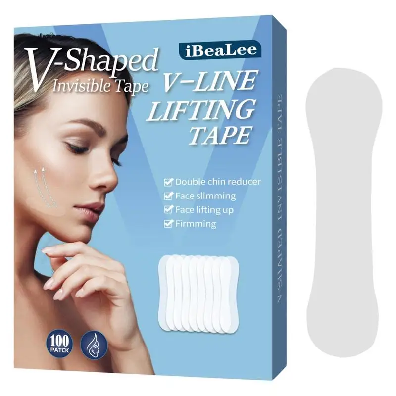 

Facelift Tape For Face 100pcs Secret Make Up Stickers Instant Face Lift Sticker Face Lifting Tape For Saggy Skin Face Lift Tape