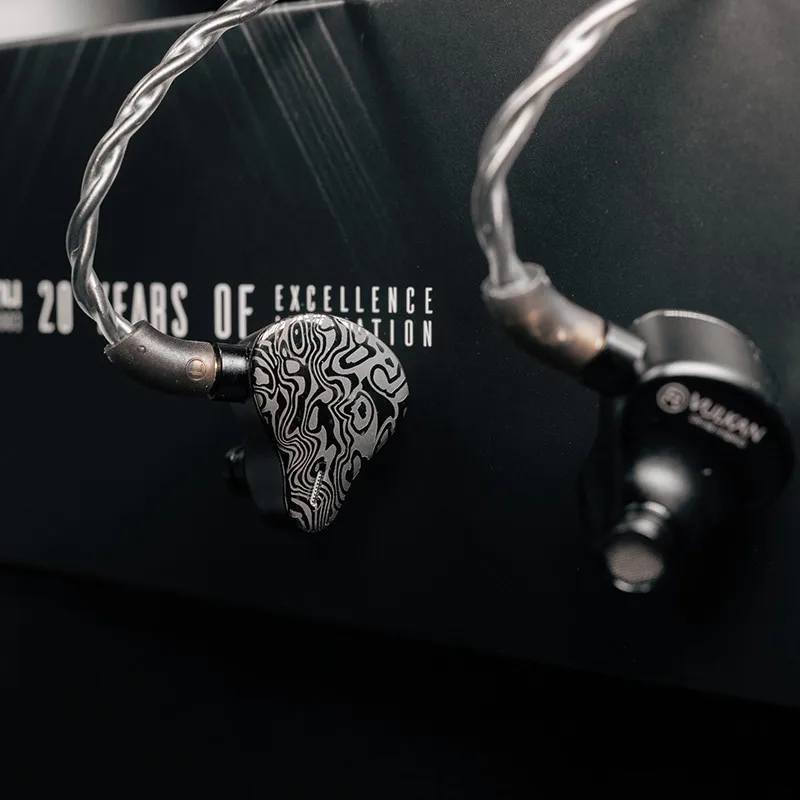 DUNU VULKAN DK-X6 2DD + 4BA гибридные наушники-вкладыши IEM 0 78 мм съемный кабель 2 5 3 4 вилка с