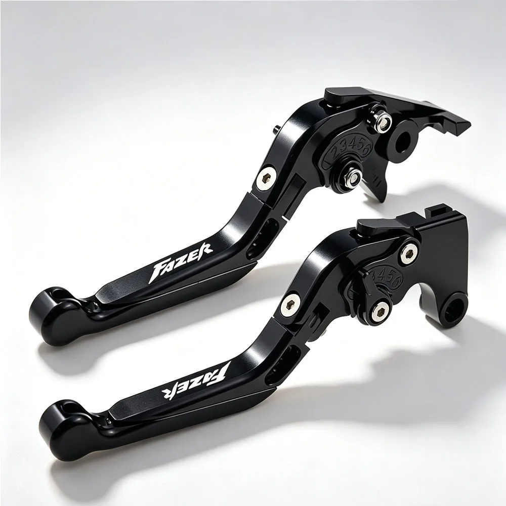 Фото Для мотоциклов Yamaha FZS600 FZS 600 Fazer 1998-2003: регулируемые складные рычаги тормоза и сцепления из алюминия с ЧПУ, комплект из двух штук №5